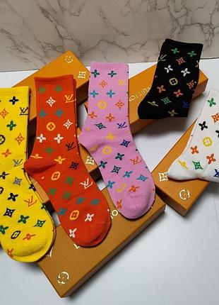 Носки премиум ( набор носков подарочный) louis vuitton