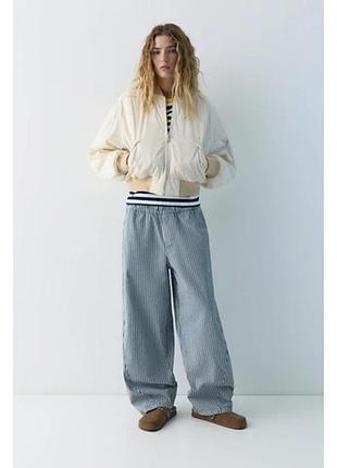 Куртка-бомбер pull&bear 4