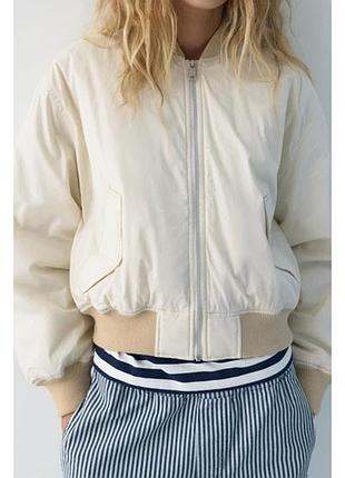 Куртка-бомбер pull&bear 3