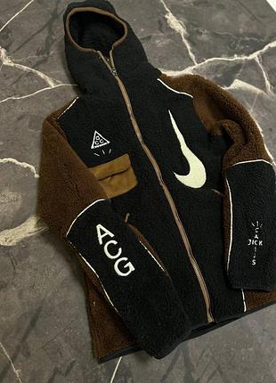 Плюшева шерпа nike acg black s m
