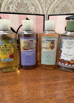 Гель для душа  bath and body works