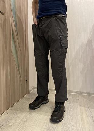 Штани чоловічі робочі mascot, розмір xl-xxl, чорні, вставки cordura
