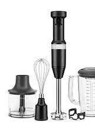Блендер погружной kitchenaid 5khbv83ebm 180 вт матовый черный 4714019