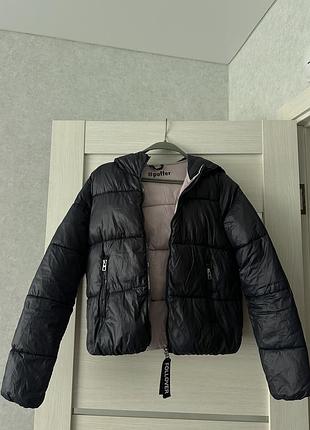 Пуховик bershka розмір m
