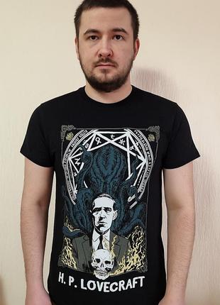 Стильна футболка чорного кольору з яскравим принтом bc collection made in bangladesh