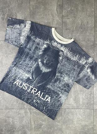 Australia футболка овер принт
