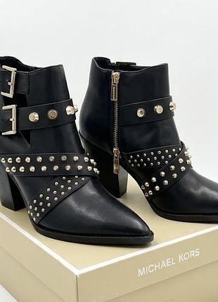 Оригінал michael kors шкіряні ботильйони / козаки з сша, 8