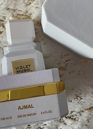 Шикарные духи ajmal violet musc новые в коробке