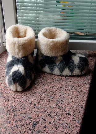Теплые тапочки