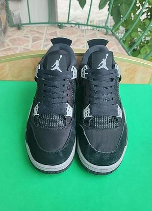 Кроссовки nike air jordan 4 retro se замша 45-29 см.