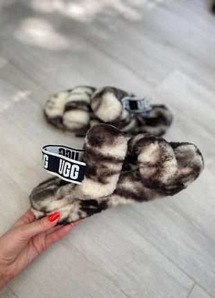 Сандалі шльопанці хутряні оригінал ugg рр.37 - 37.5 2