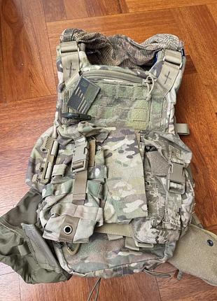 Оригінальна плитоноска agilite k19 multicam + рюкзак amap iii (без плит)