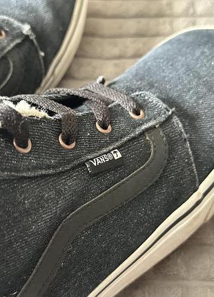 Чоловічі утеплені кеди vans 5