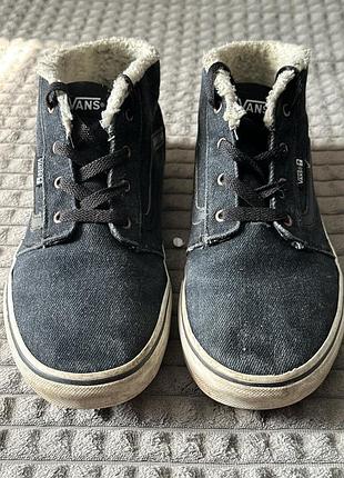 Чоловічі утеплені кеди vans 9
