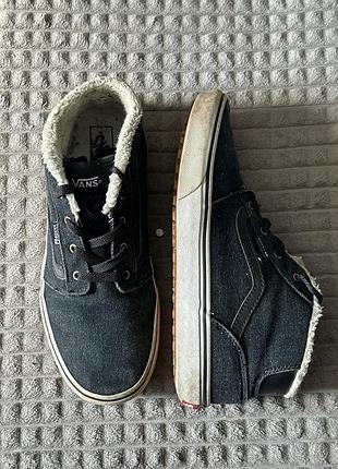 Чоловічі утеплені кеди vans