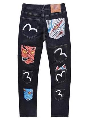 Джинсі evisu pants