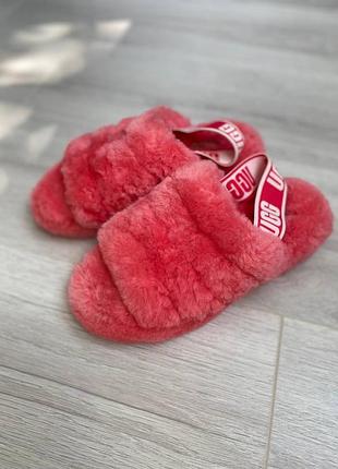 Сандалі шльопанці хутряні оригінал ugg рр.36