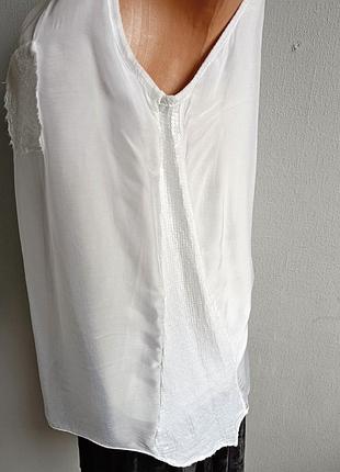 Базова блуза 100% silk, італія 6