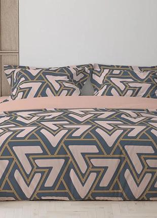 Постільна білизна сімейна теп happy sleep abstract triangles теп 2-03797_32646 150х215х2 см 5089033