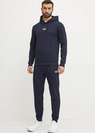 Чоловічий спортивний костюм emporio armani, розм 3xl новий оригінал темно синій