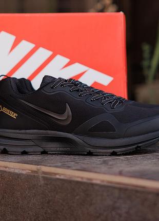 Мужские кроссовки nike pegasus 30 gore-tex nd черные повседневные термо с мембраной гор текс на еврозима классические найк пегасус