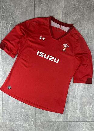 Under armour wales футболка регбийка