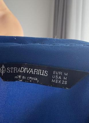 Плаття сатинове синє stradivarius 7