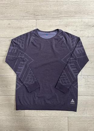Odlo ridgeline merino — лонгслів/термобілизна (верх)