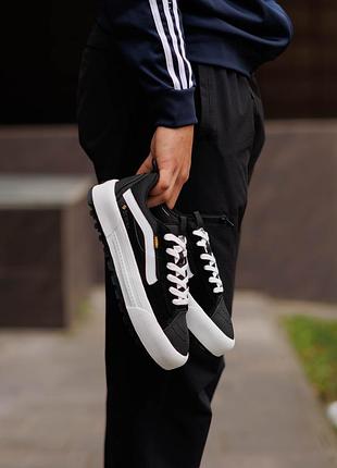Кеди vans old skool mte-1 gore-tex black white 9