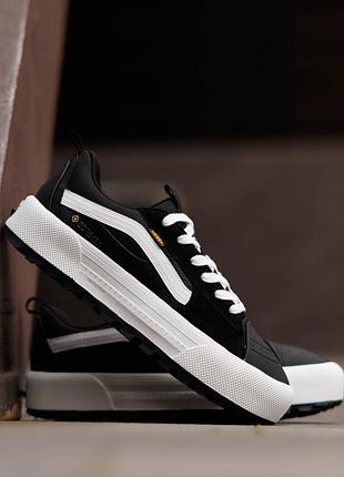 Кеди vans old skool mte-1 gore-tex black white 8