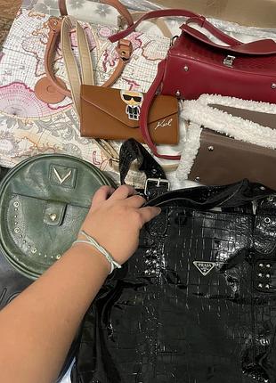 Liu jo / steve madden / prada лот сумок 4