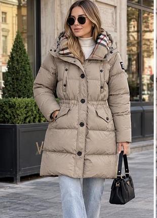 Пуховик burberry оригинал