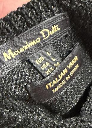 Цупка обтисла міді сукня massimo dutti 5