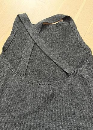 Цупка обтисла міді сукня massimo dutti 7