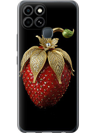 Чехол на infinix smart 6 клубника v3 "5638u-2758-851"