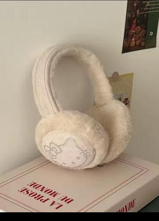 Пухнасті навушники hello kitty 5