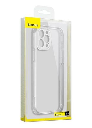 Чехол baseus camera lens protector frame case для iphone 12 pro (frapiph61p-02) 4757920 5