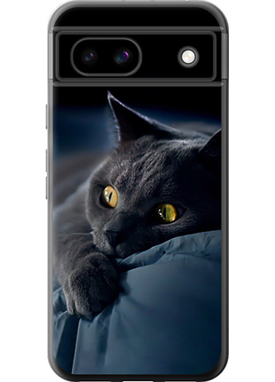 Чохол на google pixel 8a димчастий кіт "825u-3406-851"
