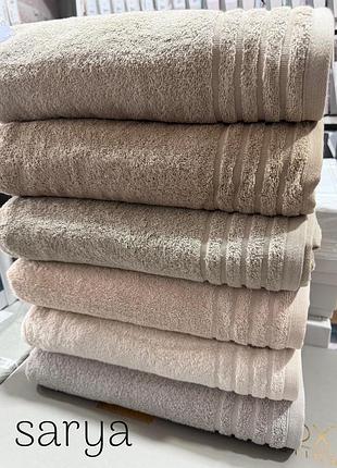Набір махрових рушників обличчя hanibaba vip cotton 50 на 90 см 6 штук sarya