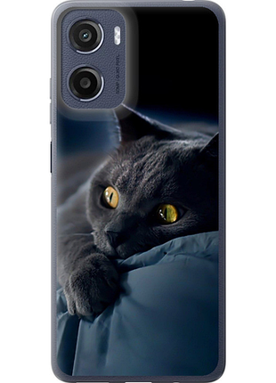 Чохол на motorola moto g05 димчастий кіт "825u-3949-851"