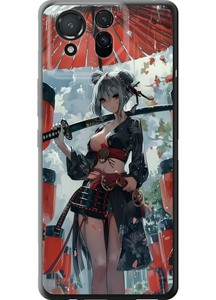 Чехол на asus rog phone 8 гейша-воин "6124u-3696-851"
