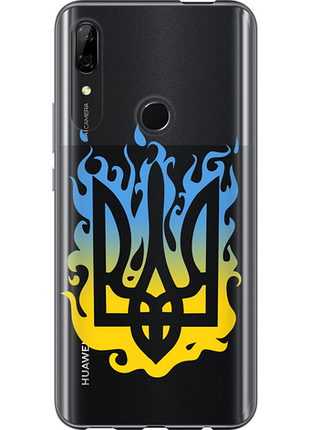 Чохол на huawei y9 prime 2019 герб v1 "5258u-1736-851"