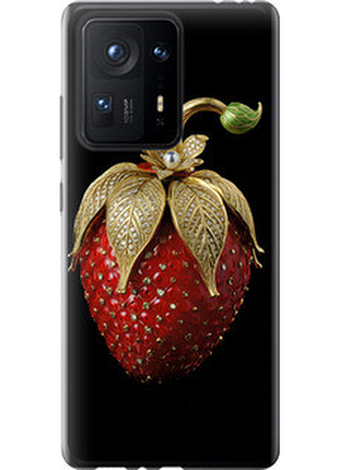 Чехол на xiaomi mix 4 клубника v3 "5638u-2475-851"