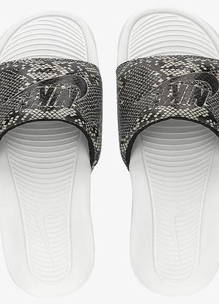 Капці жінок. nike w victori one slide print grey (арт. cn9676-007) 40.5 (26 см)