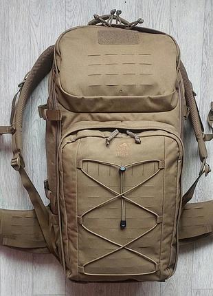 Pюкзак tasmanian tiger tt modular trooper 55l, с дождевиком (germany)
