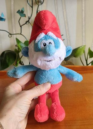 Оригинальный мягкий папа смурф / papa smurf peyo (the smurfs) ❤️