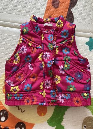 Жилетка для дівчинки bambini розмір 68