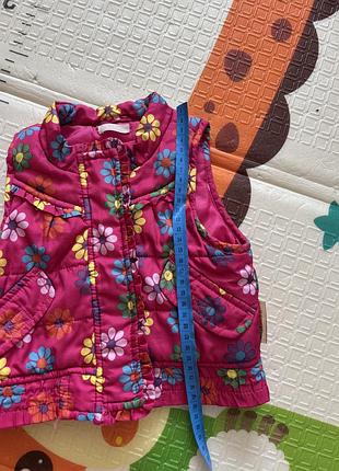 Жилетка для дівчинки bambini розмір 68 4