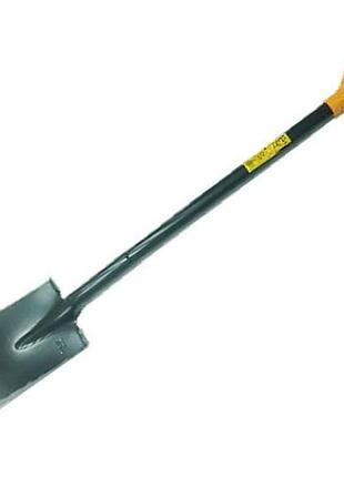 Лопата стальная плоская pro line 1150h ручка из стали,1150мм тм vmf euro