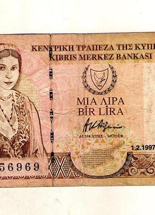 Мальта 1 лира 1997 год no401